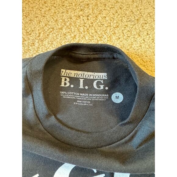 NWOT Hot Topic Notorious BIG Black Graphic Tee - Picture 4 of 4